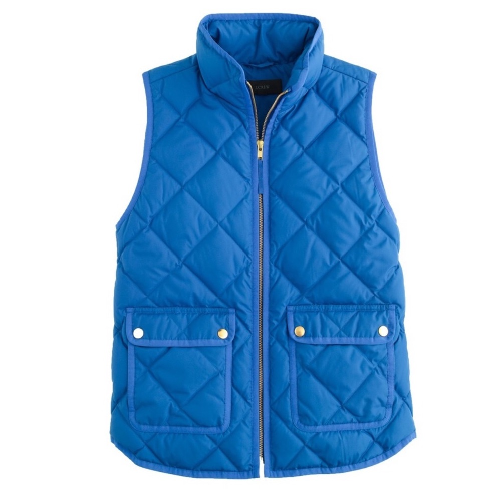 J. Crew Excursion Quilted Down Vest
